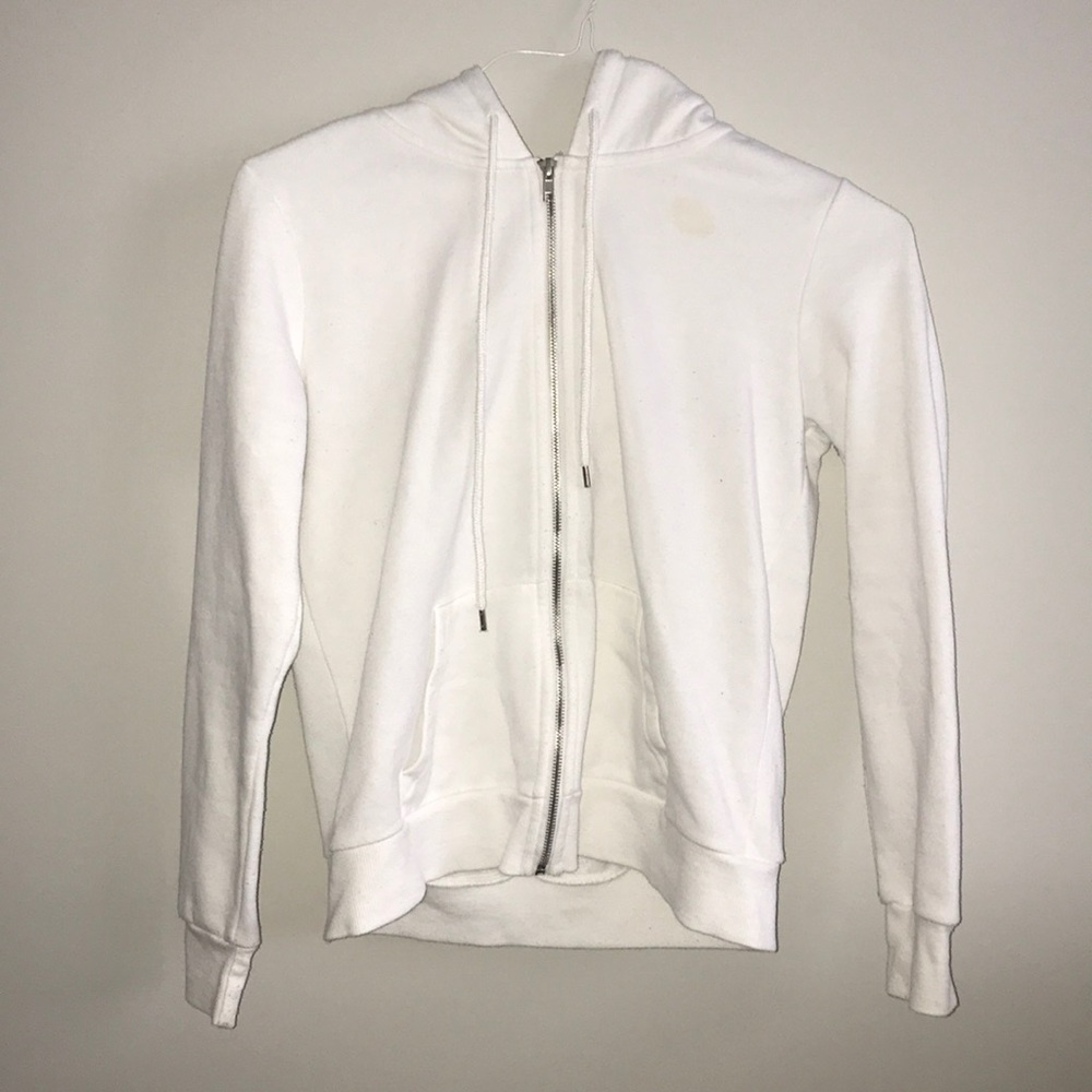White plain jacket!!